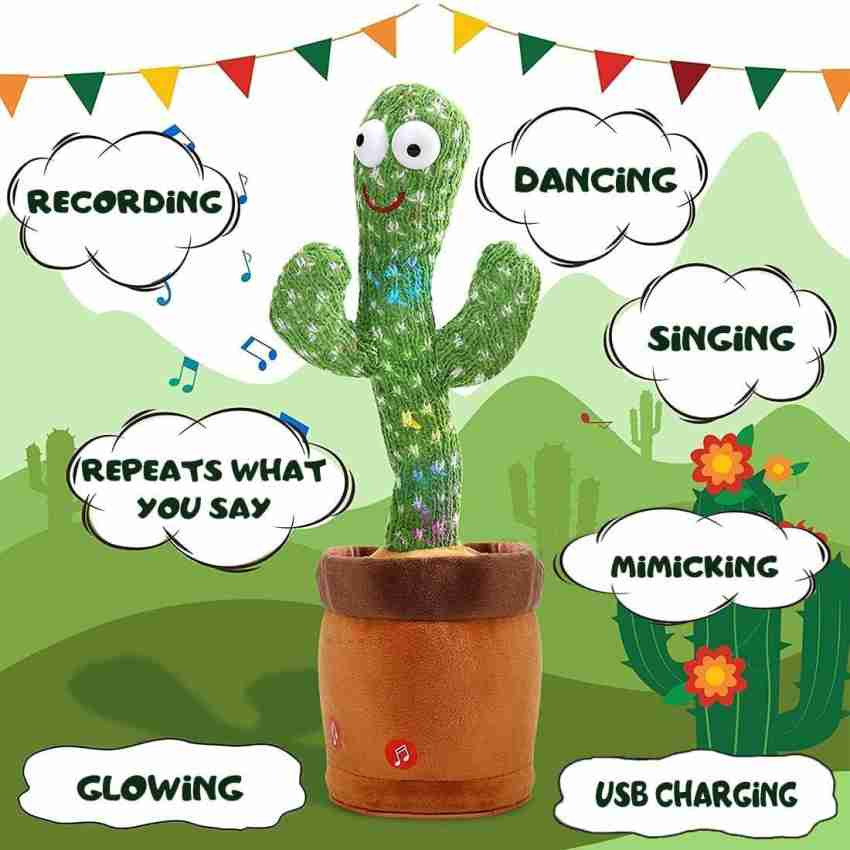Dancing Talking Cactus Plush Toy